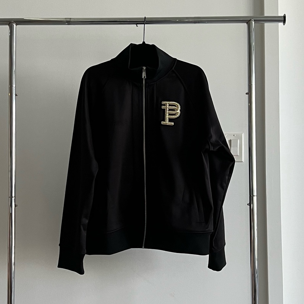 BLACK “PURPLE” TRACKSUIT.